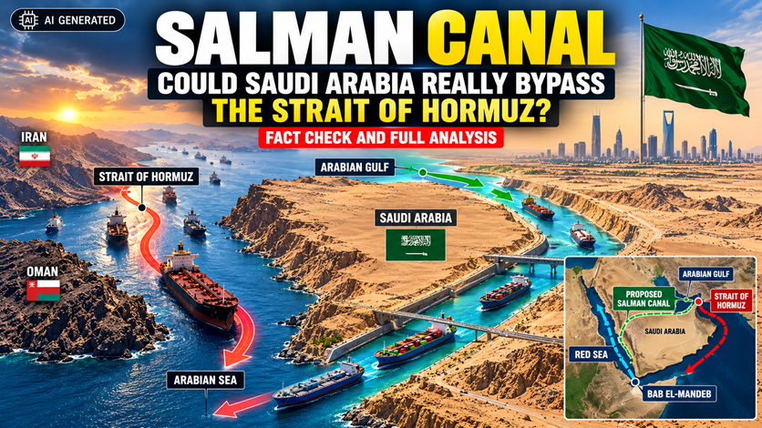 Salman Canal: Could Saudi Arabia Bypass Strait of Hormuz?